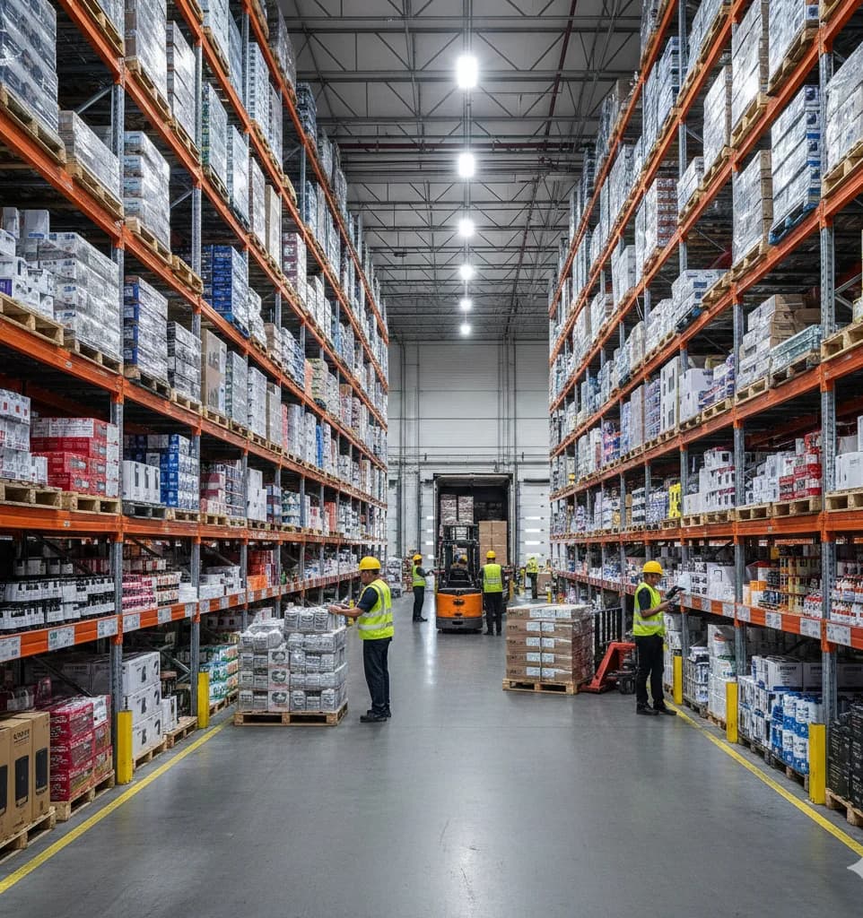 Logistik für Grosshandel und Einzelhandel Schweiz