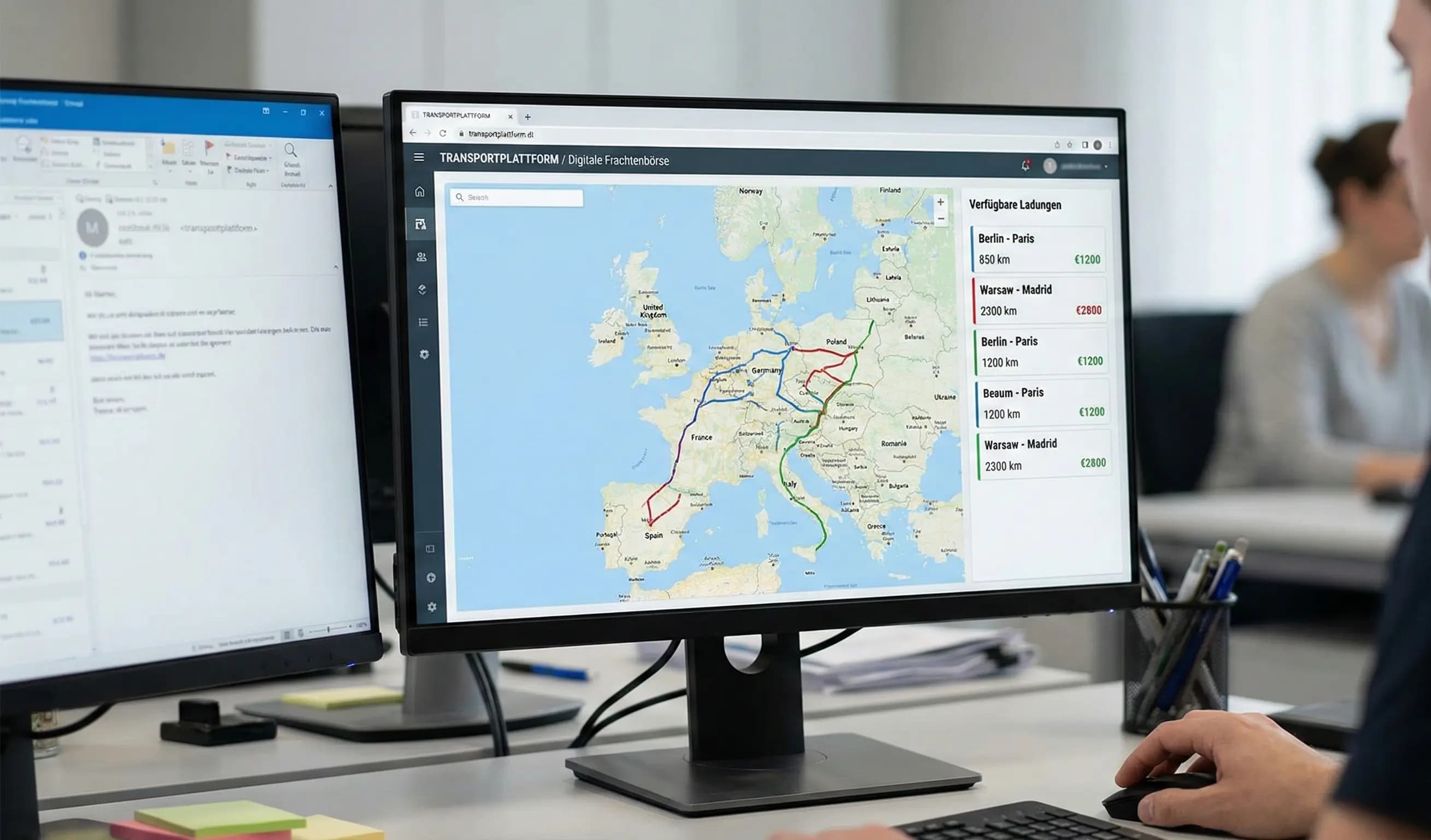 Für Transportplattformen & Frachtenbörsen
